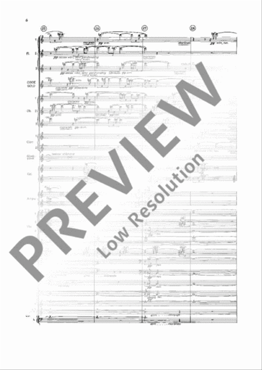 Double Concerto Orchestra scores gallery preview page 15
