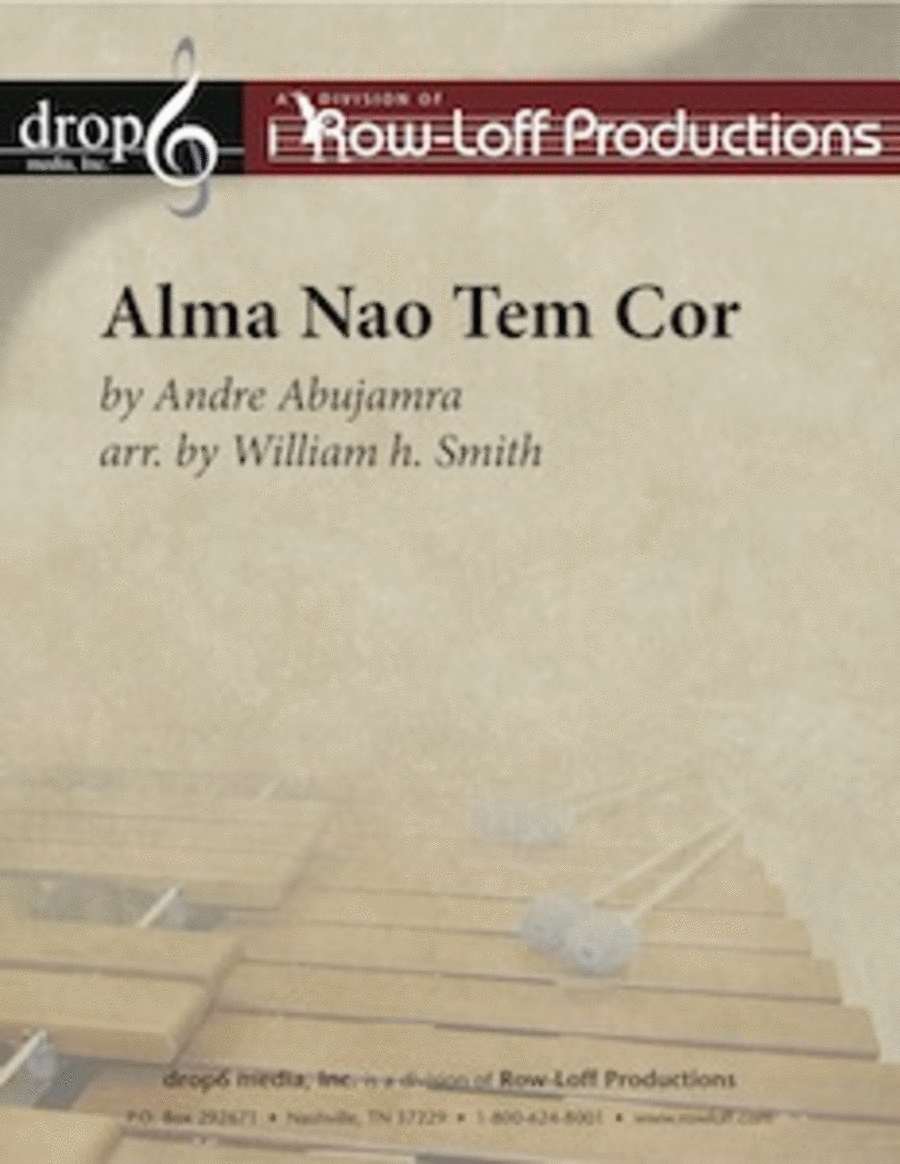 Alma Nao Tem Cor Percussion Ensemble scores gallery preview page 1