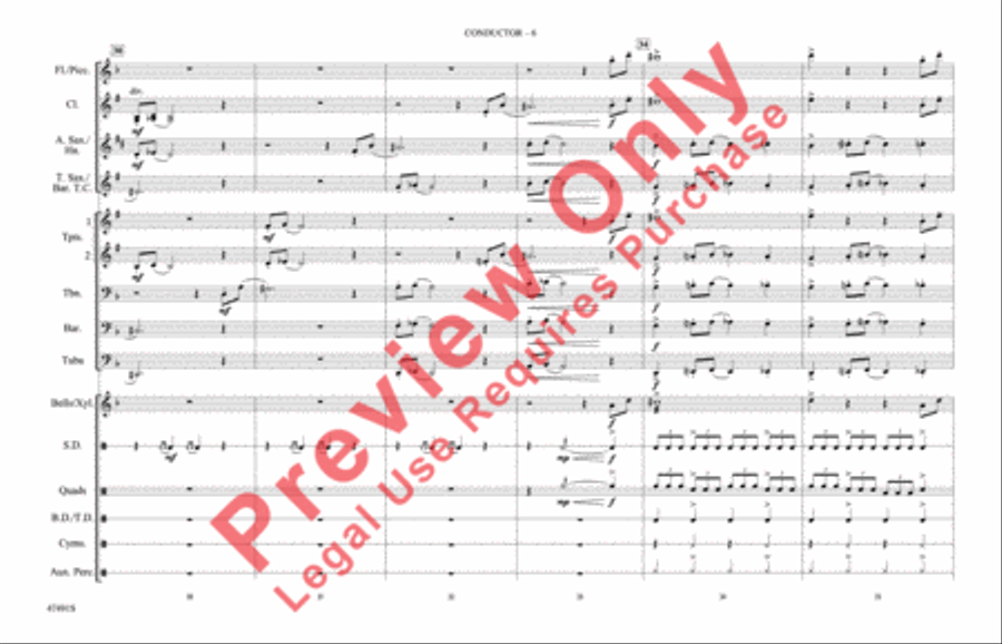 Get Smart Theme Marching Band scores gallery preview page 7
