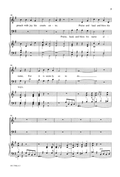 Choral Fantasia on "Old Hundreth"