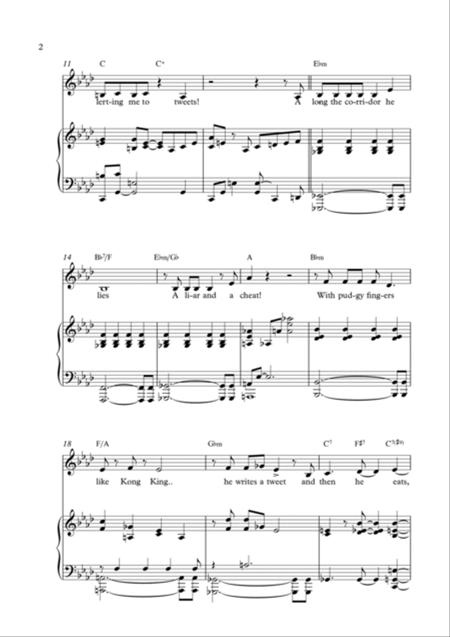 I WANTED THE WORLD Voice scores gallery preview page 2