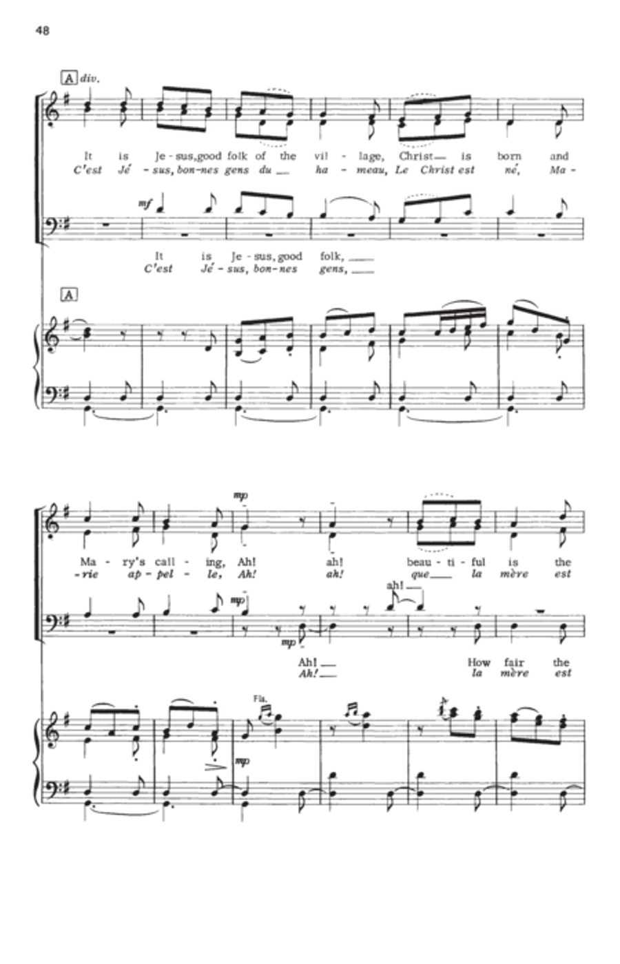 Joy to the World 4-Part scores gallery preview page 16