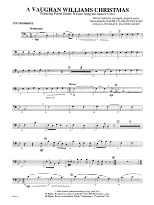 A Vaughan Williams Christmas: 2nd Trombone