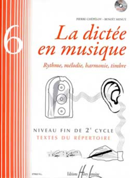 La dictee en musique Vol. 6 - fin du 2eme cycle