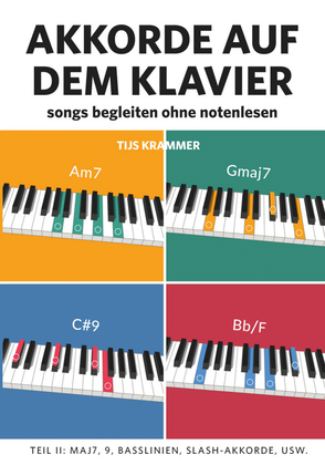 Book cover for Akkorde auf dem Klavier, teil 2