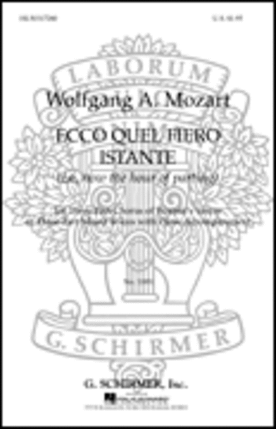Ecco Quel Fiero Istante Lo, Now The Hour Of Parting SSA scores gallery preview page 1