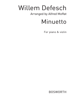 Minuet For Violin And Piano