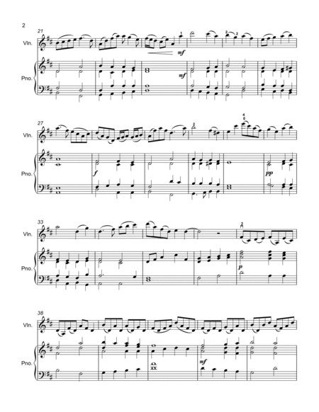 ABIDE WITH ME. FOR VIOLIN AND PIANO image number null