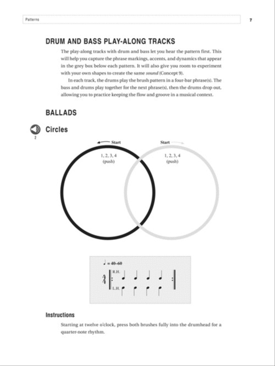 Mastering the Art of Brushes - 2nd Edition Drums scores gallery preview page 4