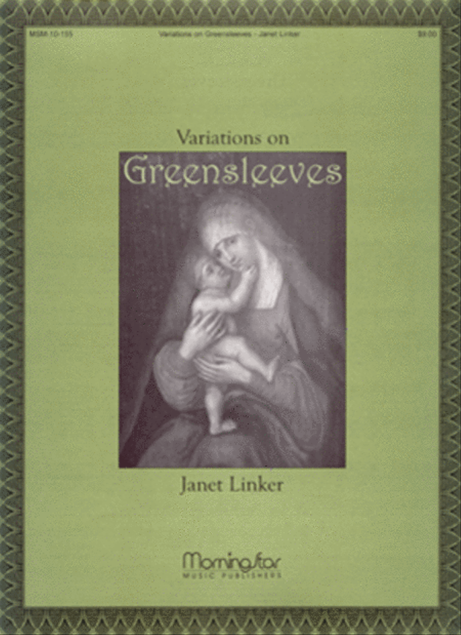 Variations on Greensleeves Organ scores gallery preview page 1