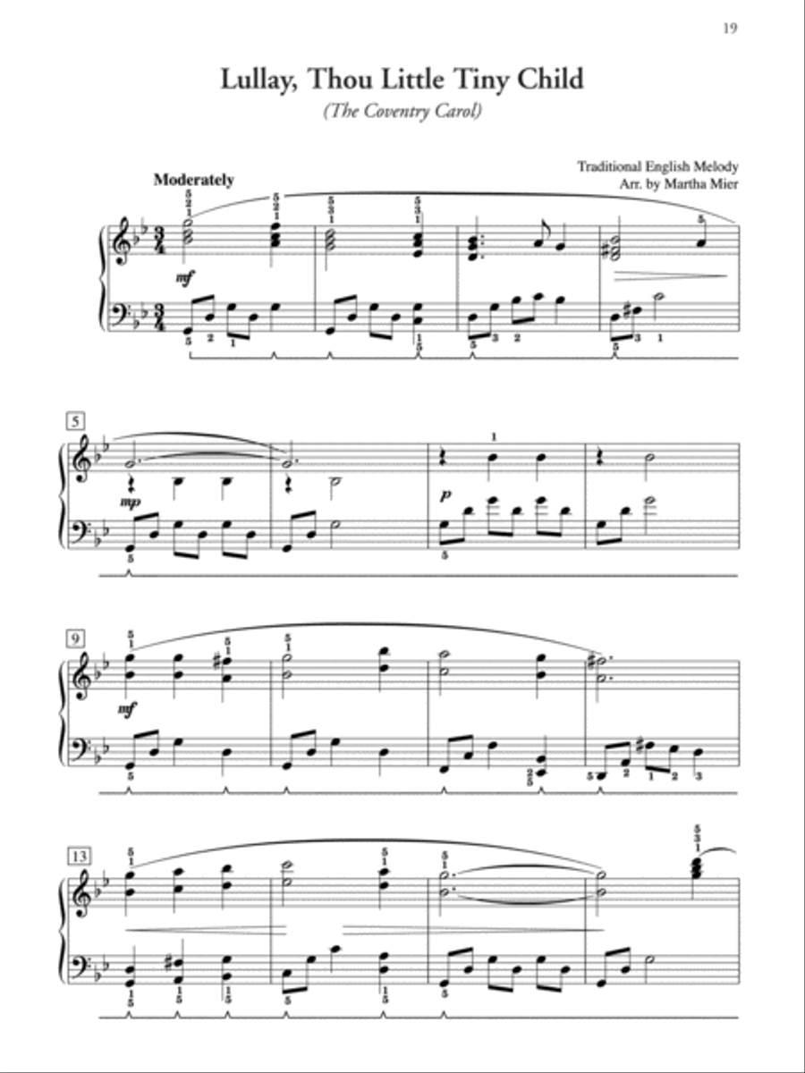 Christmas Kaleidoscope, Book 1 Piano Solo scores gallery preview page 9