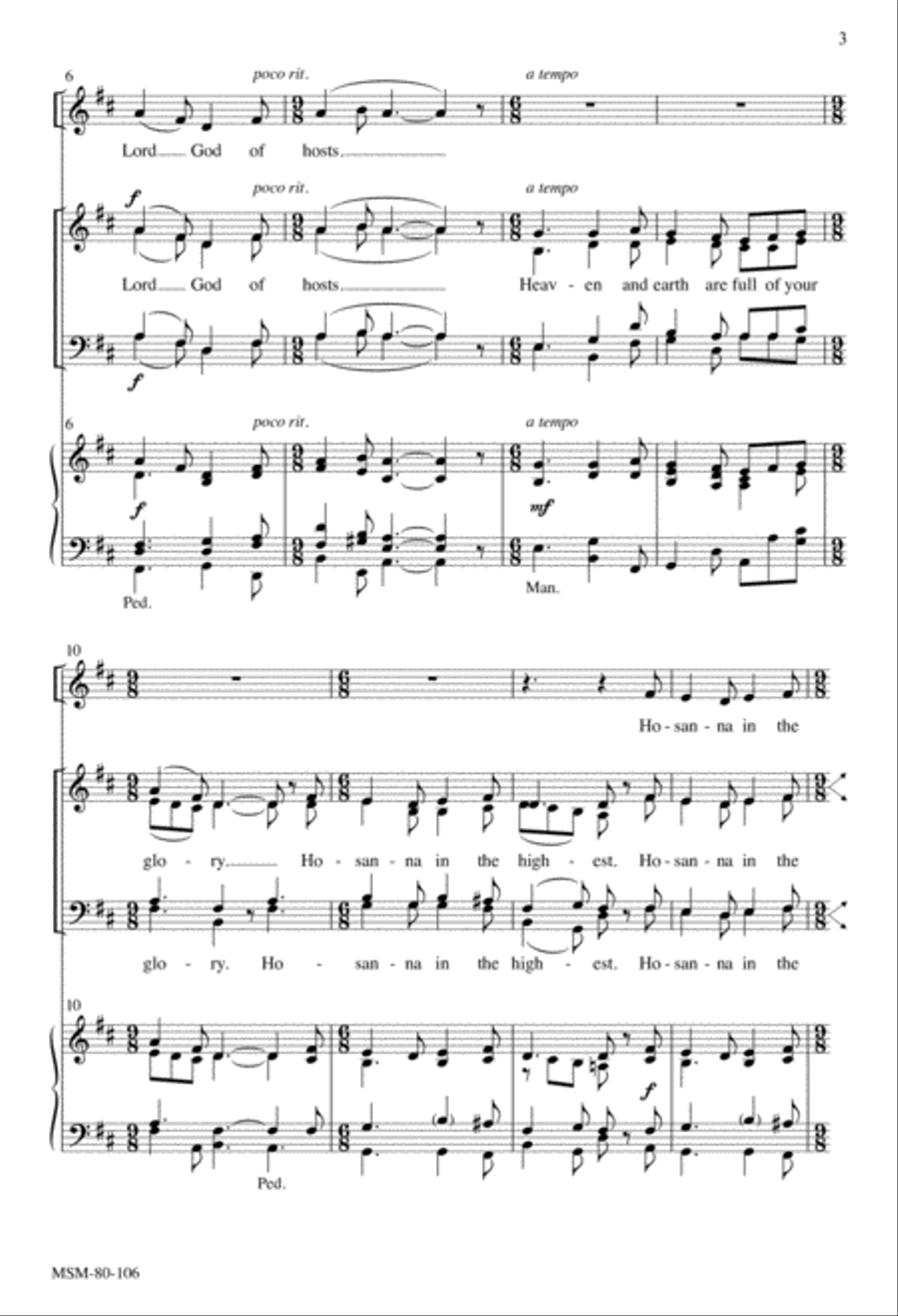Eucharistic Acclamations on Resonet in Laudibus 4-Part scores gallery preview page 2