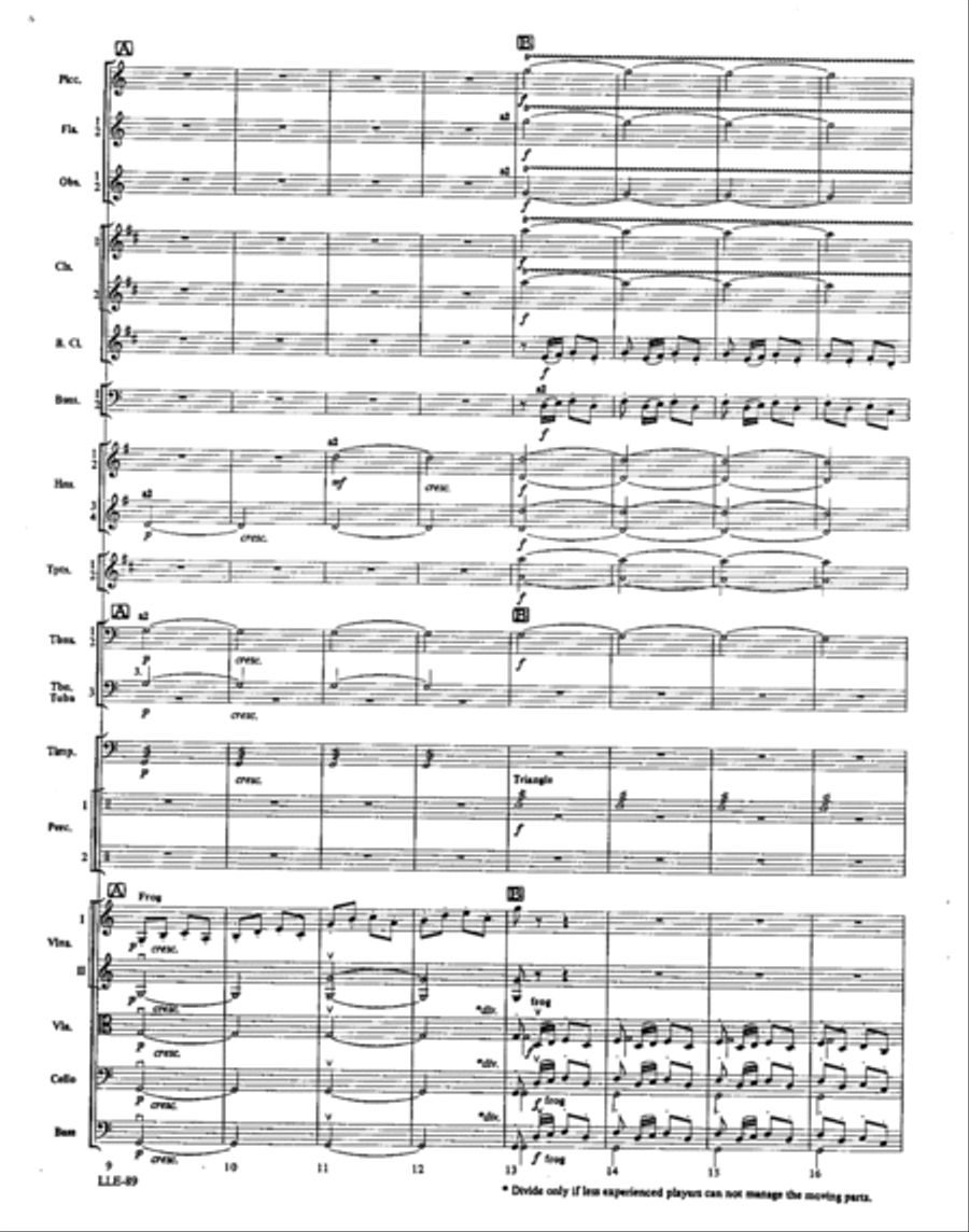 Snow Maiden: Dance of the Tumblers Orchestra scores gallery preview page 3