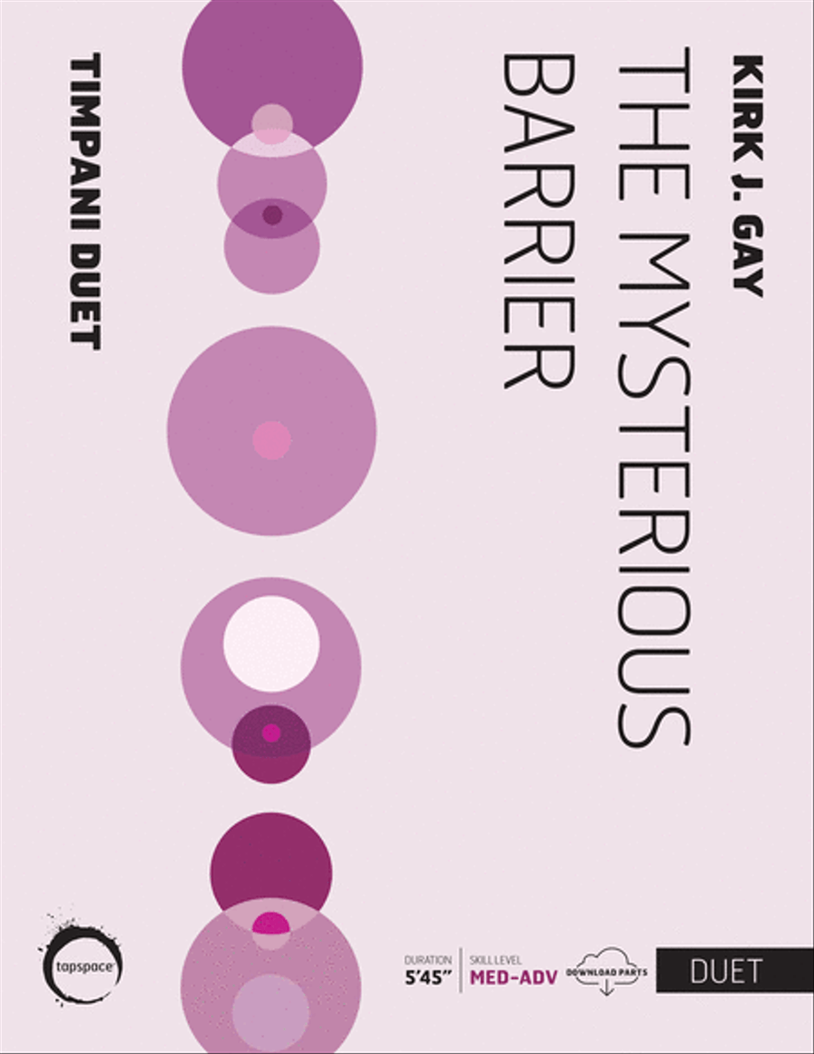 Mysterious Barrier, The Drums scores gallery preview page 1