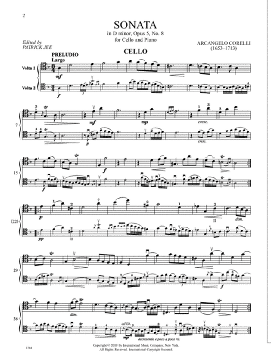Sonata, Op. 5, No. 8