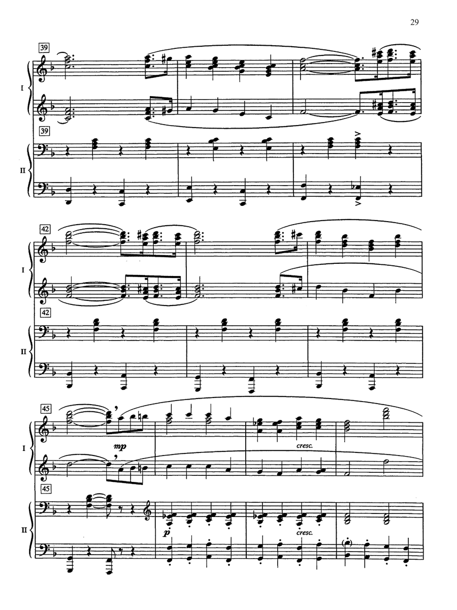 Alexander's Ragtime Band - Piano Duo (2 Pianos, 4 Hands) Piano Duet scores gallery preview page 5
