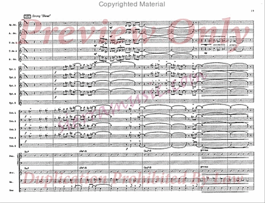 Temple Street Temple Street Jazz Ensemble scores gallery preview page 20