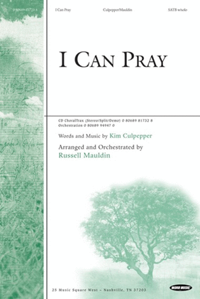 Book cover for I Can Pray - Orchestration