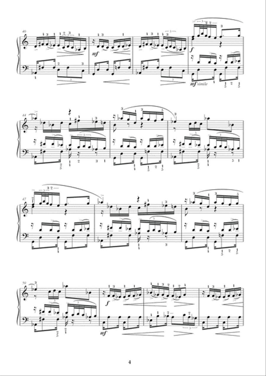 Èvora Piano Solo scores gallery preview page 6