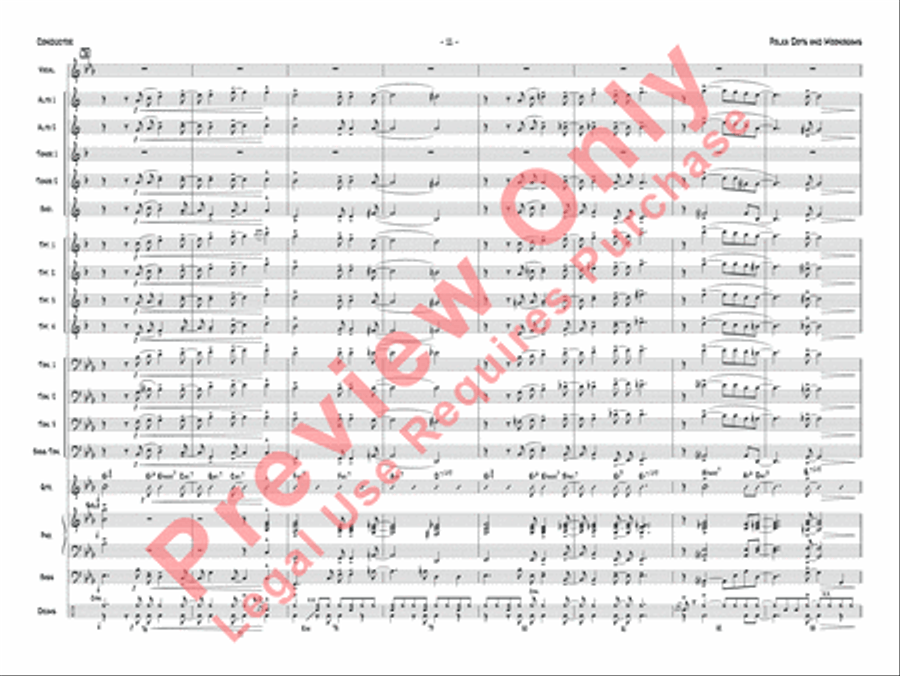Polkadots and Moonbeams Polkadots and Moonbeams Jazz Ensemble scores gallery preview page 14