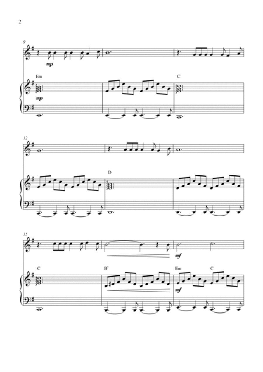 La Notte Violin Solo scores gallery preview page 2