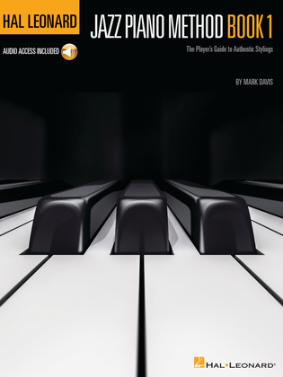 Book cover for Hal Leonard Jazz Piano Method Book 1