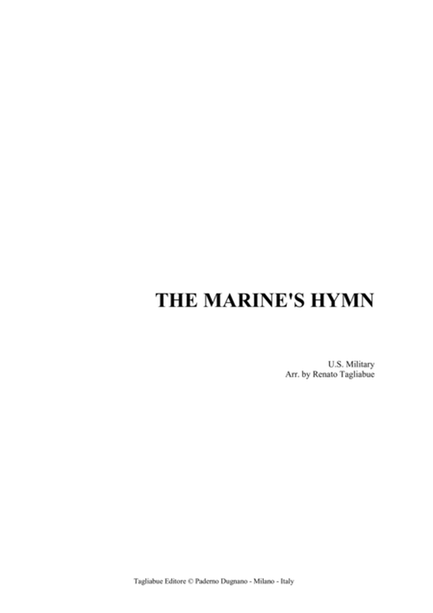 THE MARINE'S HYMN - For SATB Choir image number null
