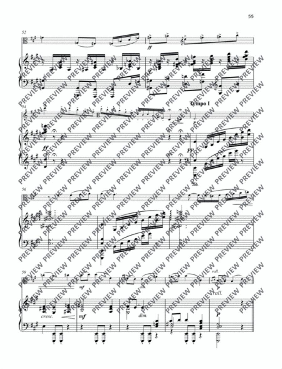 Sur le lac Piano Accompaniment scores gallery preview page 5