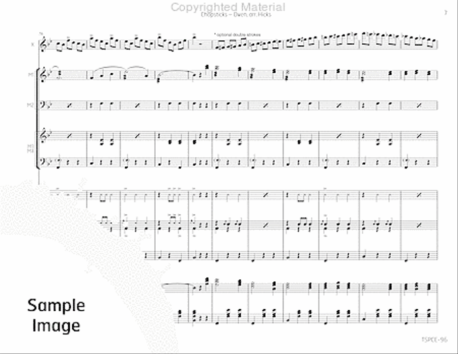 Chopsticks Percussion Ensemble scores gallery preview page 12