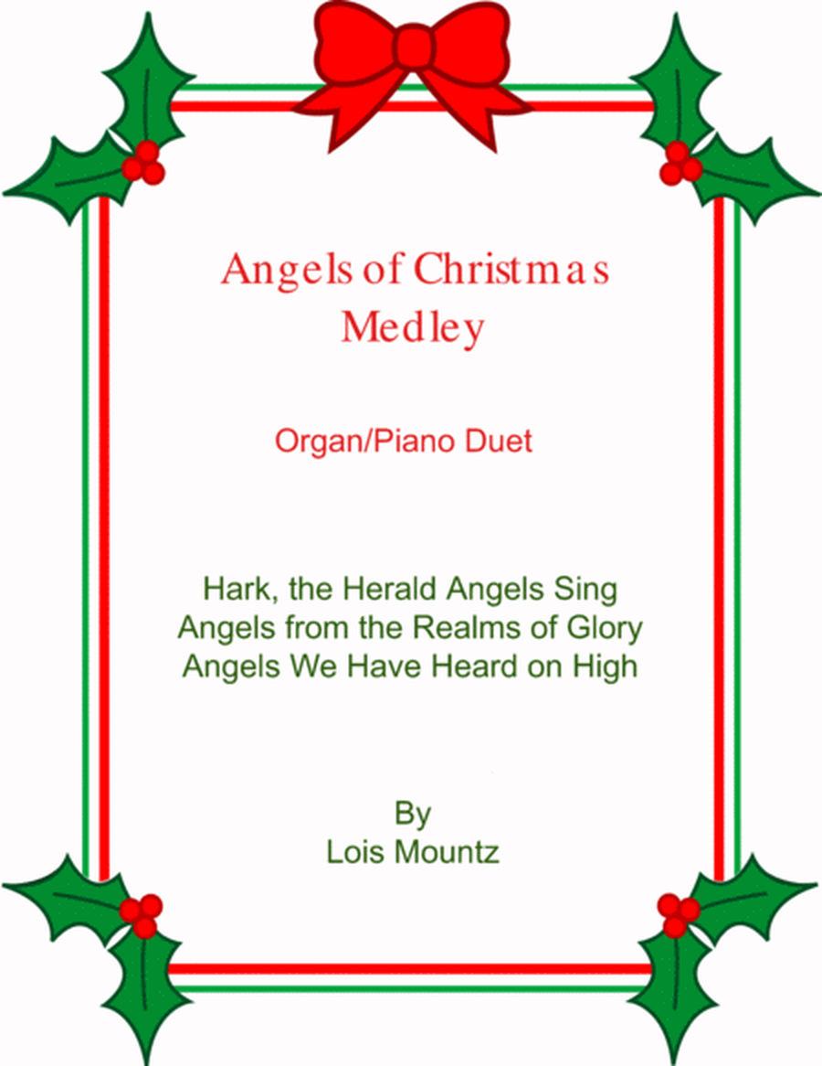 Angels of Christmas piano/organ duet image number null