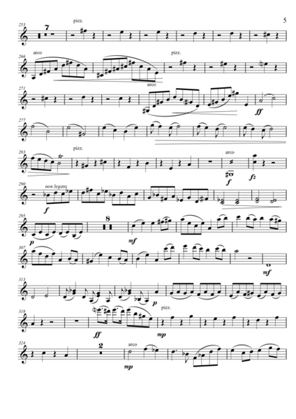 Trio in A minor for Clarinet, Violin, and Piano, Fourth (Last) Movement
