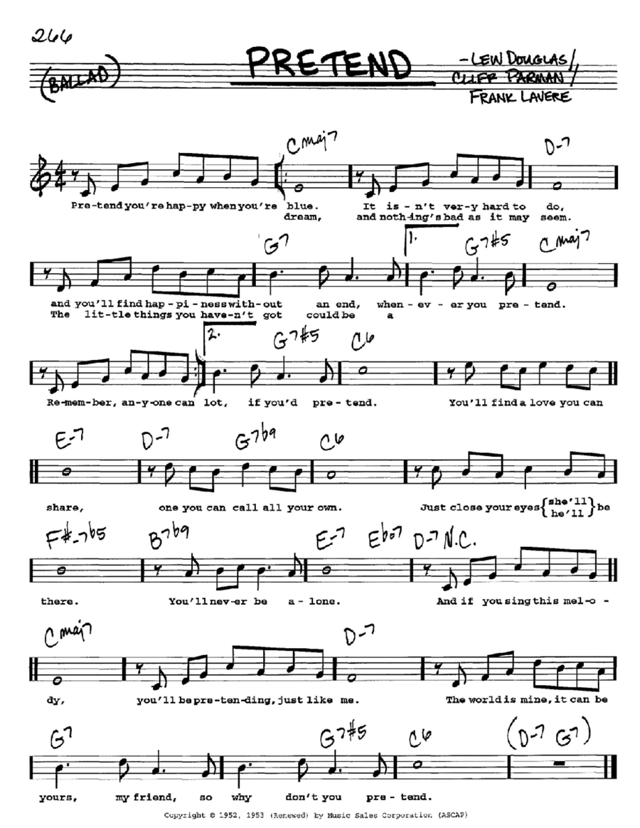 Pretend Voice scores gallery preview page 1