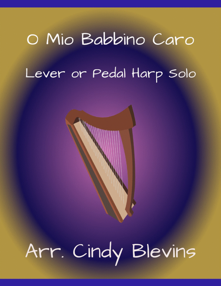 O Mio Babbino Caro, for Lever or Pedal Harp image number null