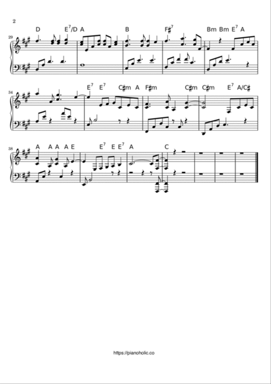 Numb Easy Piano scores gallery preview page 2