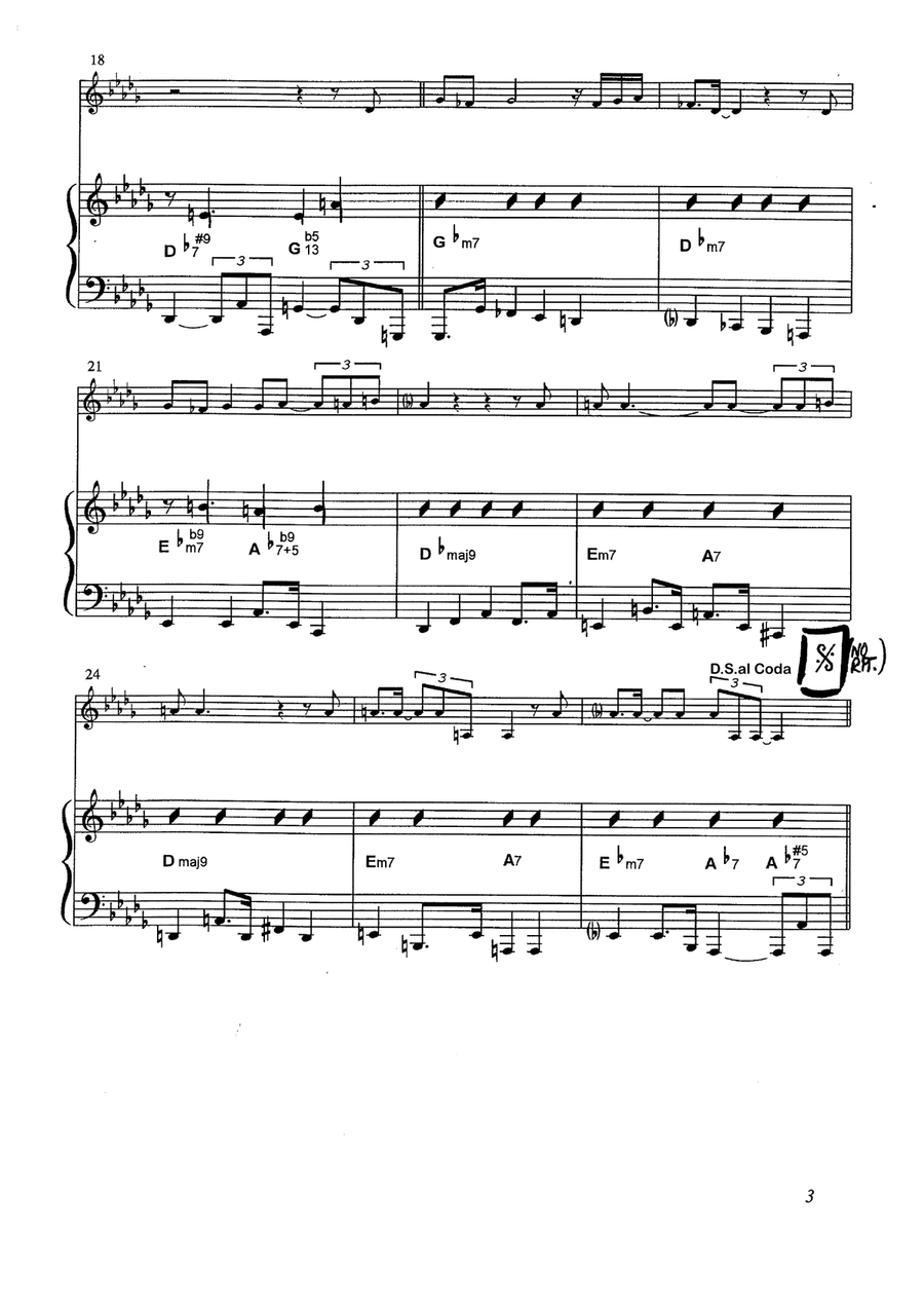 Black Coffee Jazz Ensemble scores gallery preview page 4