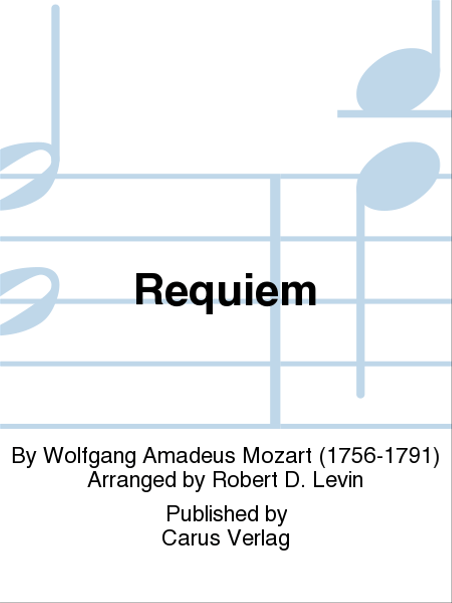 Requiem Requiem Organ scores gallery preview page 1