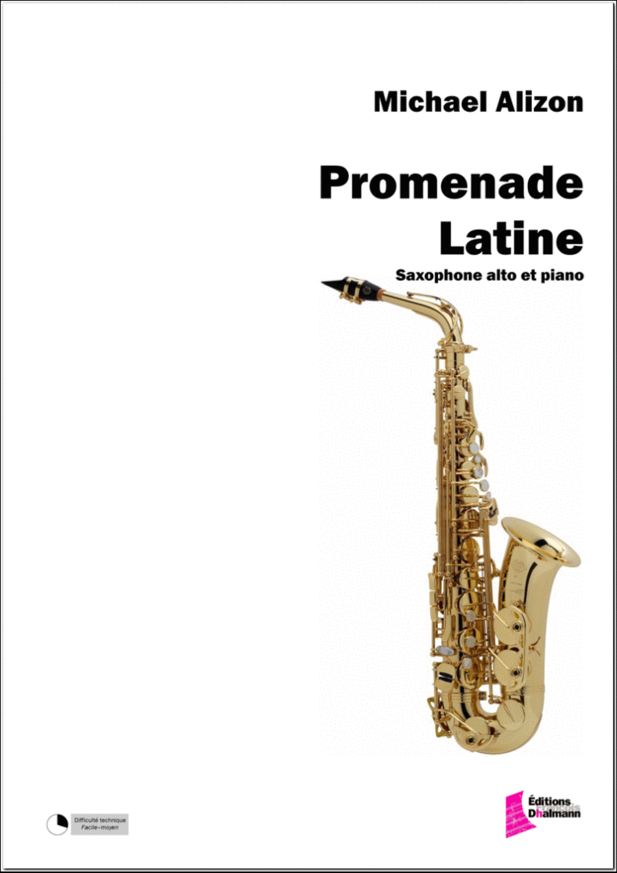 Promenade Latine Promenade Latine Piano scores gallery preview page 1