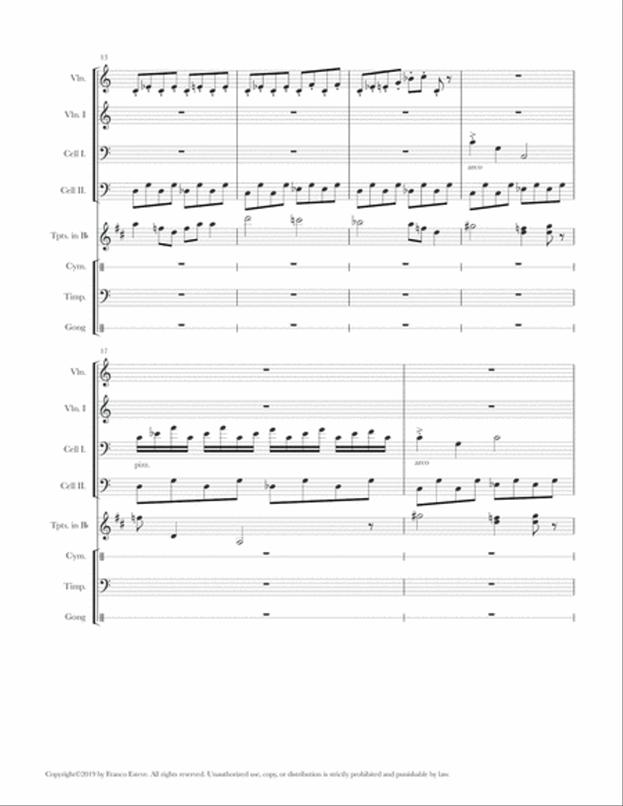The Hunt's Reprise Concert Band scores gallery preview page 4