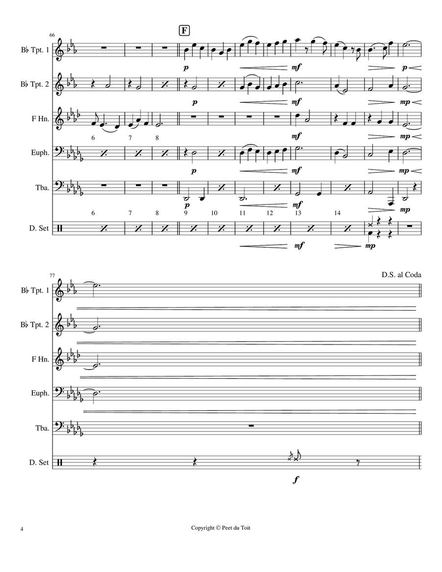 Mull Of Kintyre Small Ensemble scores gallery preview page 4