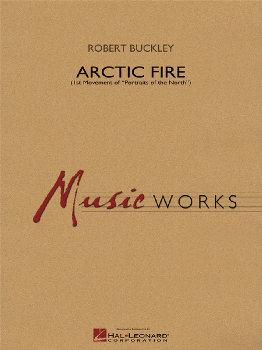 Arctic Fire Arctic Fire Concert Band scores gallery preview page 1