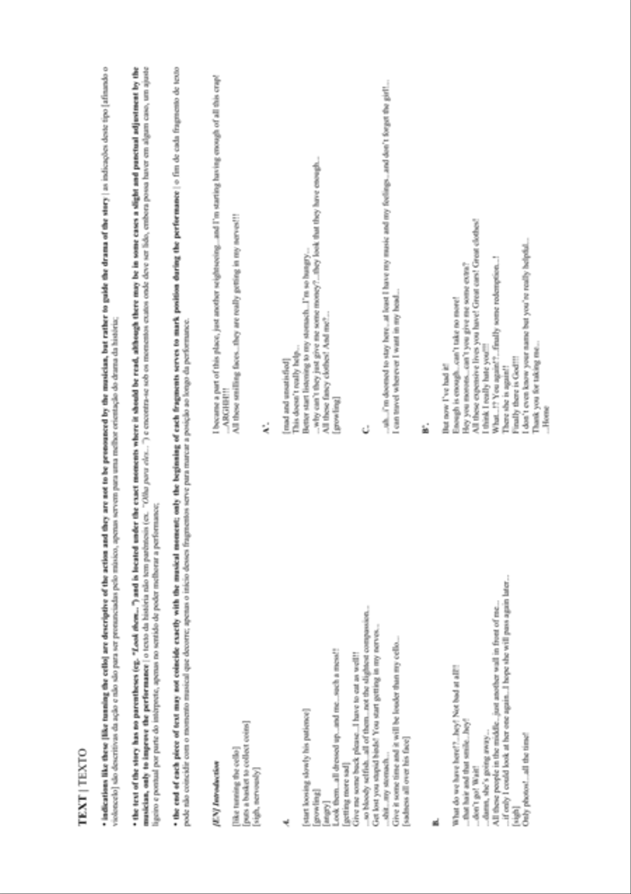 Homeless Homeless Cello Solo scores gallery preview page 3