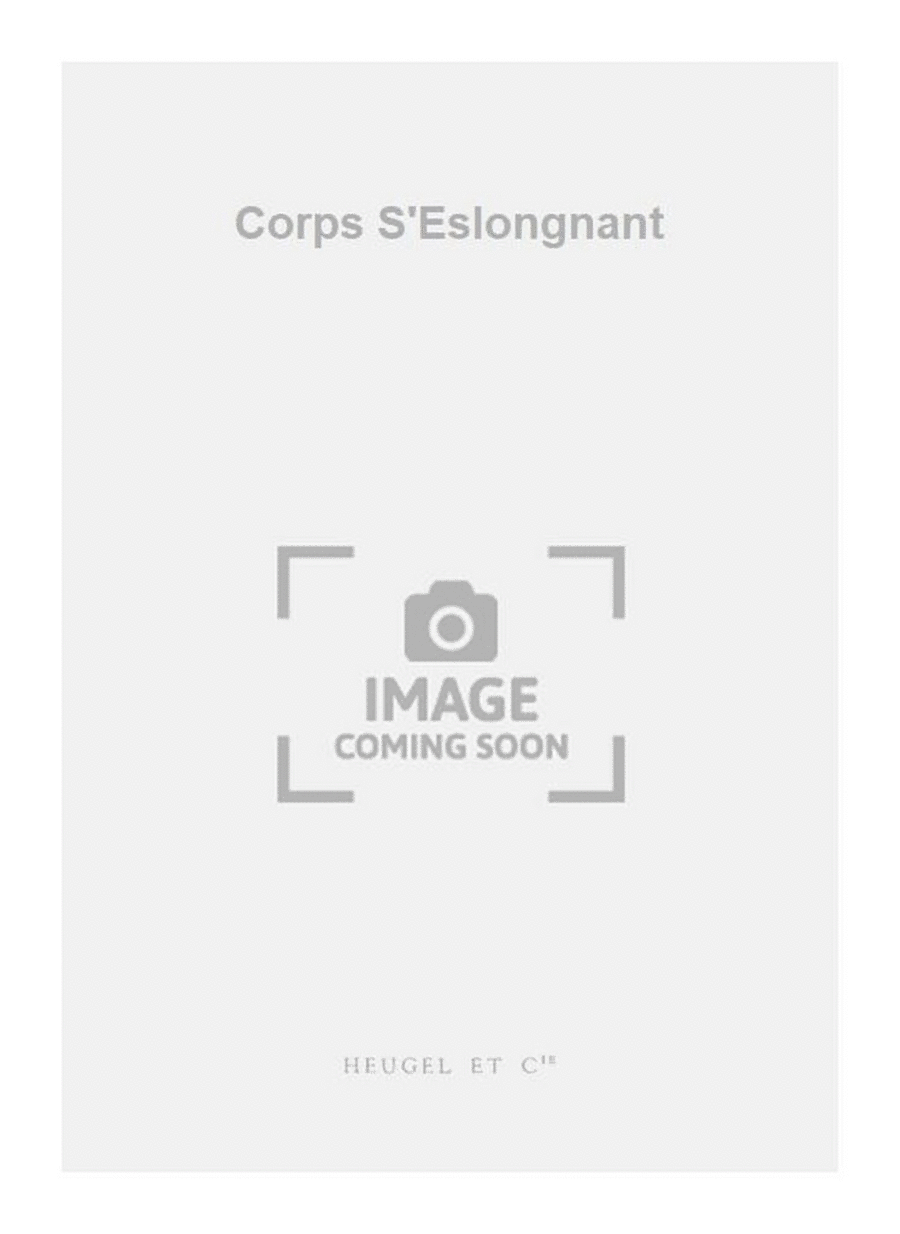 Corps S'Eslongnant 4-Part scores gallery preview page 1