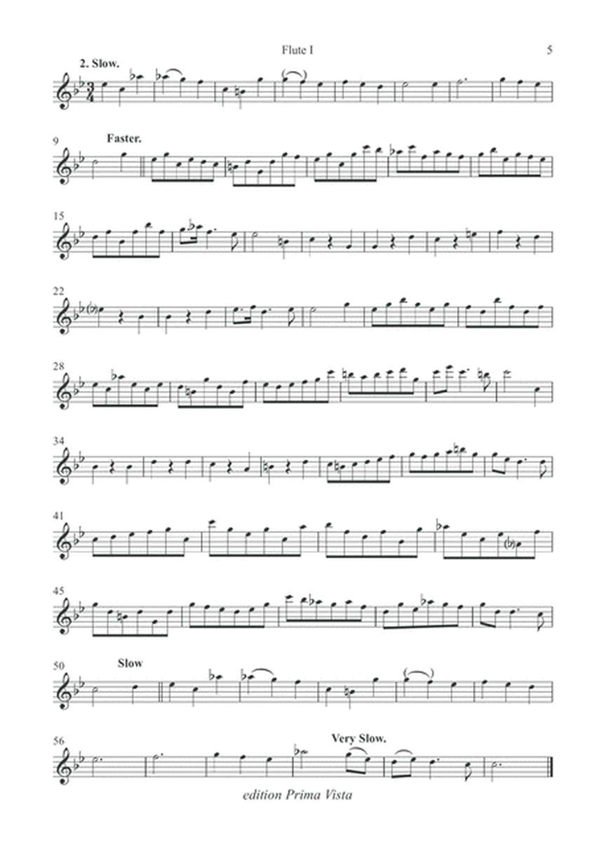 Mr. Morgan Sonata for 2 flutes & a Bass, Parts