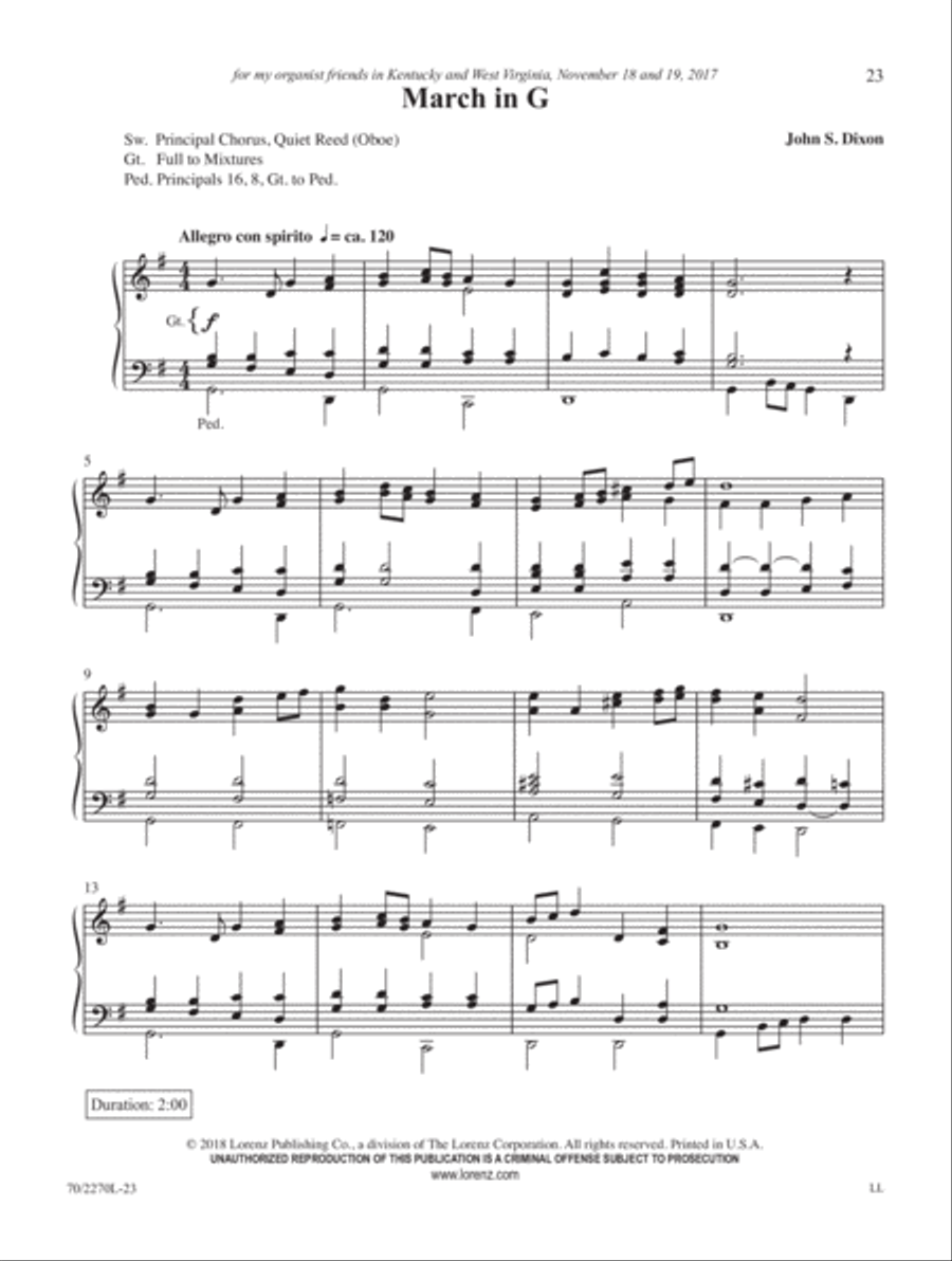 Versatile Voluntaries Versatile Voluntaries Organ Solo scores gallery preview page 7