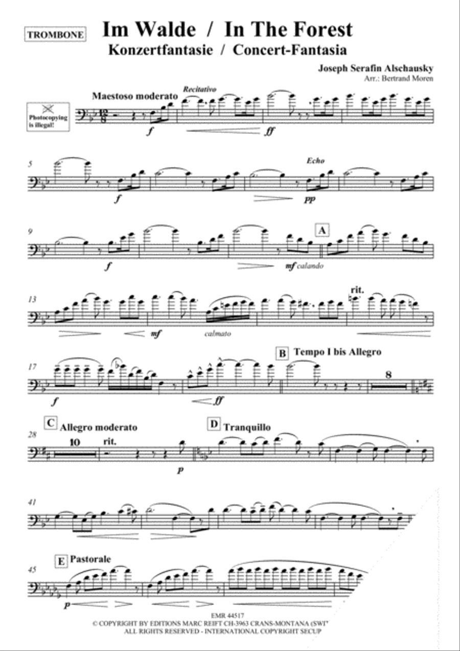 Im Walde / In The Forest Piano Accompaniment scores gallery preview page 3