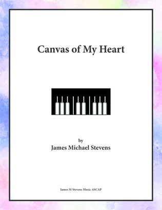 Book cover for Canvas of My Heart