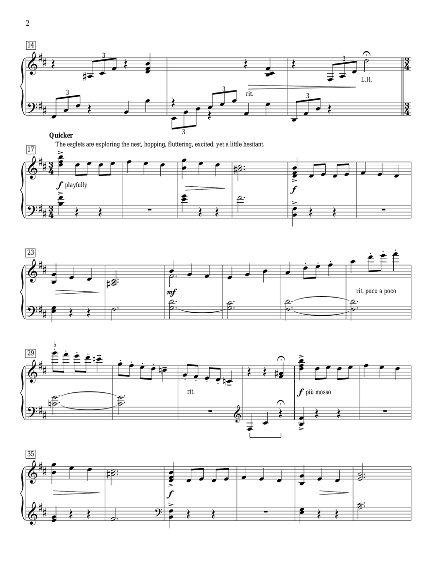 Flight Of Freedom Piano Method scores gallery preview page 2