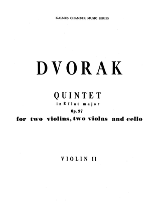 String Quintet in E-Flat Major, Op. 97: 2nd Violin