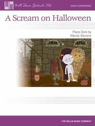 Book cover for A Scream on Halloween