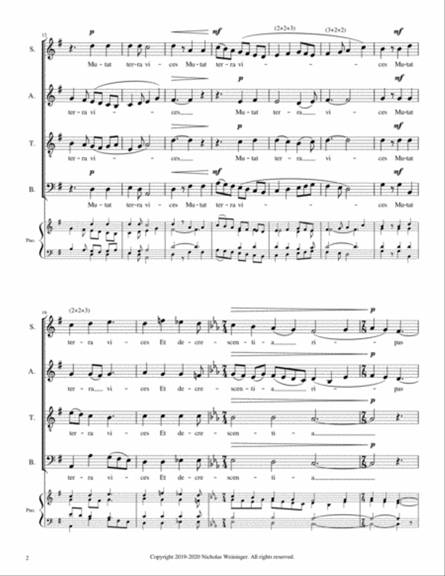 Diffugere nives 4-Part scores gallery preview page 4